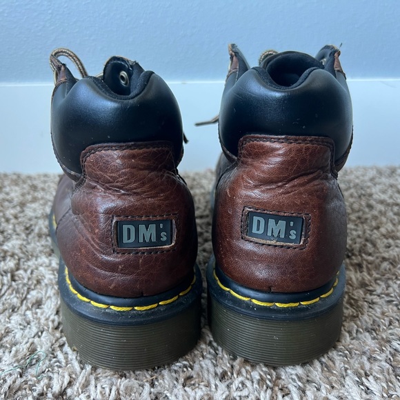 Dr. Martens brown leather 11302 lace up ankle boots Men’s sz 10 Women’s sz 11 - Picture 7 of 9